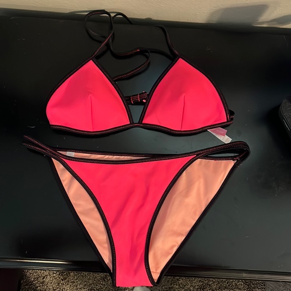 VICTORIAS SECRET BIKINI (HOT PINK) - Picture 1 of 4